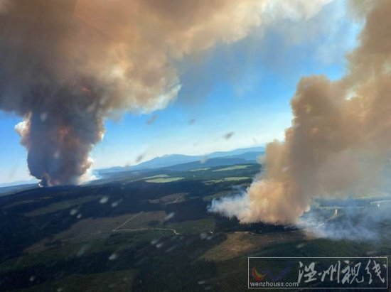加拿大森林火災 15小時內火云引發710117次雷擊引發火災