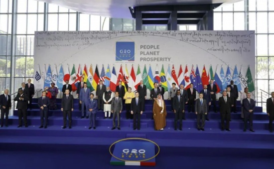 包括美國、印度和中國在內的 G20 集團占全球溫室氣體排放量的 80%。