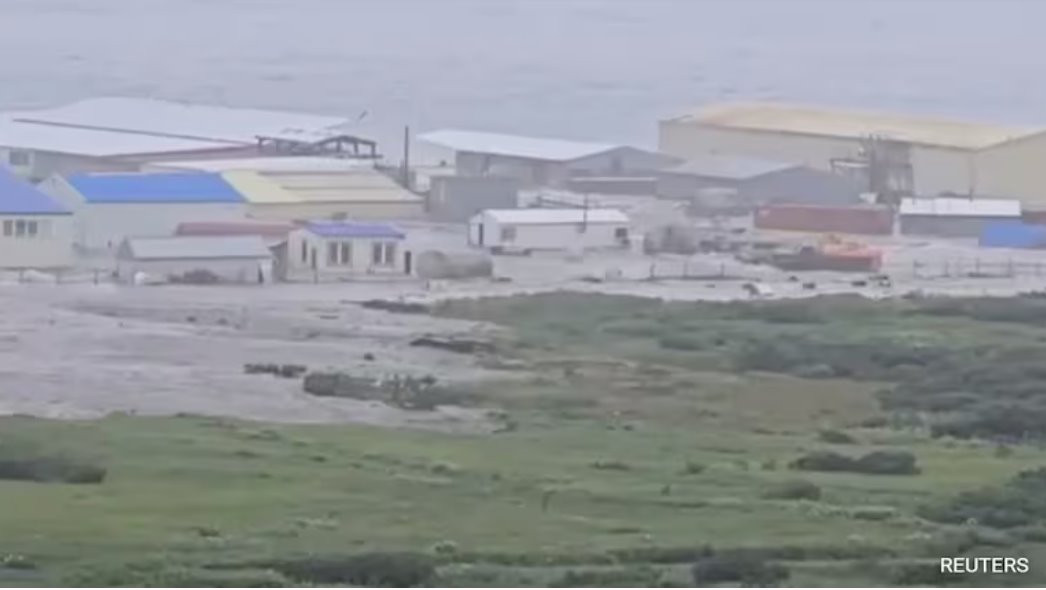 7月29日，俄羅斯堪察加半島發生8.8級大地震。